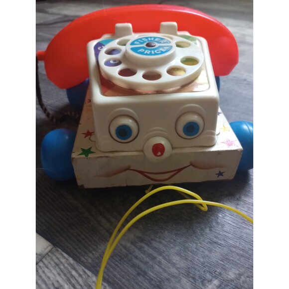 Fisher Price Toy Wooden Telephone, Vintage 1961 - Picture 1 of 6